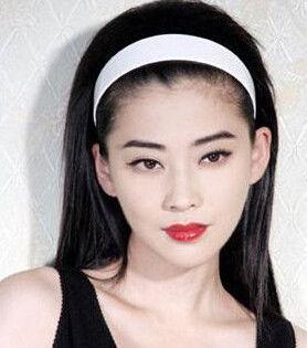 日韩发箍怎么戴视频女士